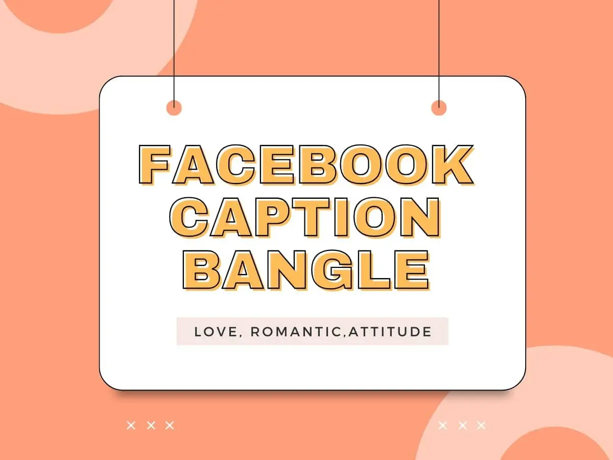 facebook caption bangla